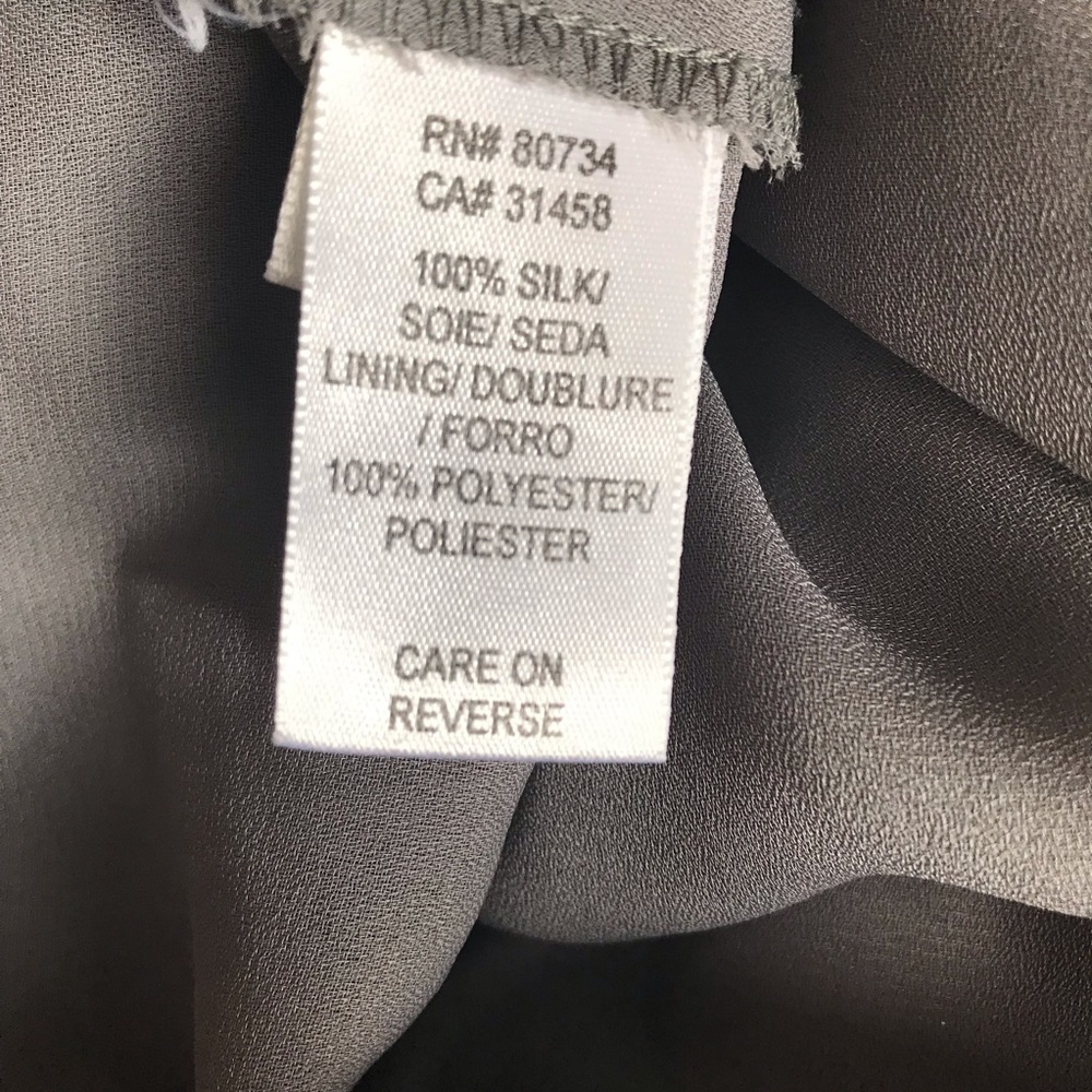 Silk spaghetti strap top - Picture 6 of 8
